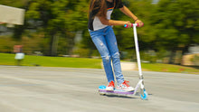 Load image into Gallery viewer, Razor Party Pop Kick Scooter - Multi-Color LED Light-Up Deck, Lightweight Steel Frame, for Kids Ages 6 and Up