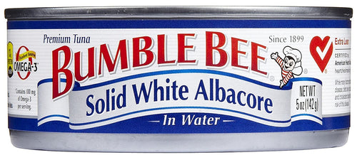 Bumble Bee Solid White Tuna in Water, 4-pack, 20 oz