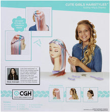 Load image into Gallery viewer, CGH Cute Girls Hairstyles! Wig with Styling Head