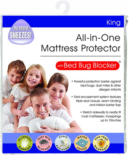 Bed Bug Blocker Hypoallergenic All in One Breathable