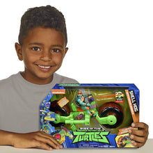 Load image into Gallery viewer, Teenage Mutant Ninja Turtles Shell Hog with Michelangelo