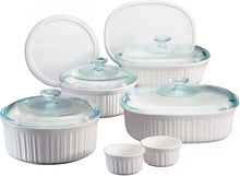 Load image into Gallery viewer, CorningWare French White 12-Piece Bake-and-Serve Gift Set