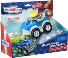 Load image into Gallery viewer, Little Tikes Slammin Racers Power Rigs Monster Truck Vehicle w/ Sounds, Mutilcolored