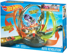 Load image into Gallery viewer, Hot Wheels Roto Revolution Track Set