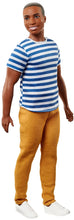 Load image into Gallery viewer, Barbie Ken Fashionistas Doll 18 Super Stripes