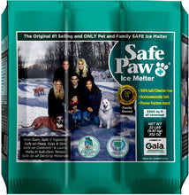 Load image into Gallery viewer, Safe Paw, Child Plant Dog Paw &amp; Pet Safe Ice Melt -35lb, 100% Salt/Chloride Free -Non-Toxic, Vet Approved, No Concrete Damage, Fast Acting Formula, Last 3X Longer