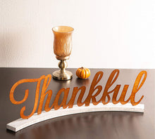 Load image into Gallery viewer, Glitzhome Fall Thankful Tabletop Decorations
