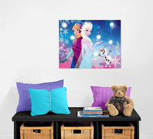 Load image into Gallery viewer, Disney Frozen Canvas LED Wall Art White 11.5 x 15.75