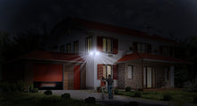 Load image into Gallery viewer, Nature Power 23401 120 LED Dual Lamp Outdoor Motion Activated Solar Security Light with Corner Mount