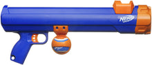 Load image into Gallery viewer, Nerf Dog Large Size Tennis Ball Blaster Gift Set with 4 Balls, Great for Fetch, Hands-Free Reload, Launches up to 50 ft, Single Unit, Includes 4 Nerf Balls