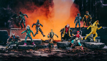 Load image into Gallery viewer, Fortnite The Chapter 1 Collection - Ten 4” Action Figures, Featuring Recruit (Jonesy), Black Knight, Rust Lord, The Visitor, Drift, DJ Yonder, Ice King (Gold), Peely, Rox, Eternal Voyager