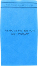 Load image into Gallery viewer, MultiFit VF2000 Replacement Filter with Mounting Band for Husky, Stinger, and Bucket Head Vacuums (1 x Pack of 3 Filters)