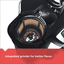 Load image into Gallery viewer, BLACK+DECKER CM5000GD 12-Cup Mill and Brew Coffee Maker, Black/Grey