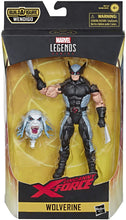 Load image into Gallery viewer, Marvel Classic Hasbro Marvel Legends Series 6" Collectible Action Figure Wolverine Toy (X-Men/X-Force Collection) – with Wendigo Build-A-Figure Part, Brown/A