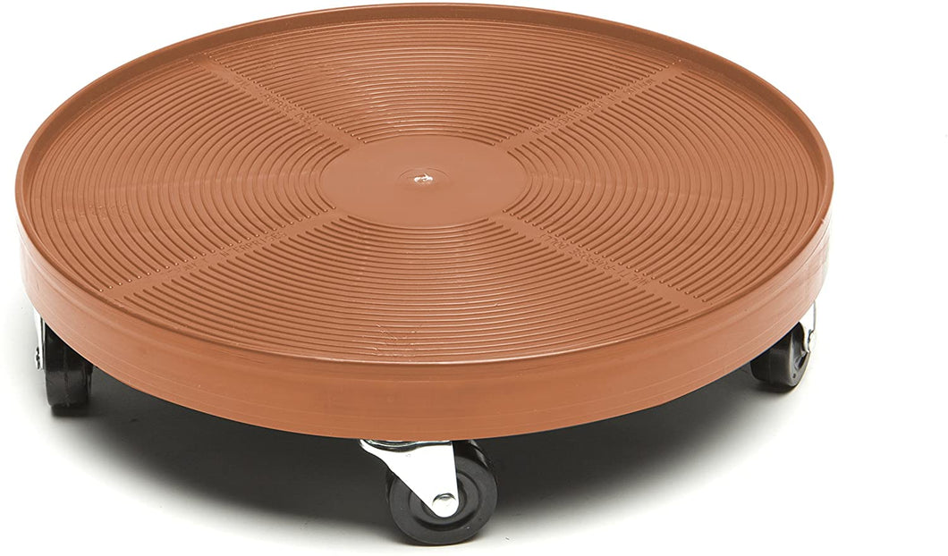 Best Gardening Supplies Devault DEV3000PNH 16 inch Plant Dolly no Hole Terra Cotta