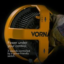 Load image into Gallery viewer, Vornado EXO5 Heavy-Duty Shop Air Circulator Fan with High-Impact Housing, Collapsible Tripod Base, Clamp Attachment