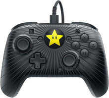 Load image into Gallery viewer, PDP Nintendo Switch Faceoff Super Mario Star Wired Pro Controller
