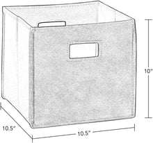 Load image into Gallery viewer, RiverRidge Home 2 Pc Folding Storage Bin Set