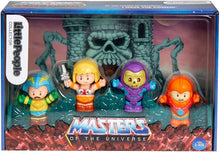 Load image into Gallery viewer, Fisher-Price Little People Collector Masters of The Universe Figure Set, 4 Character Figures in a Giftable Package for Fans Ages 1-101 Years