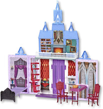 Load image into Gallery viewer, Disney Frozen 2 Fold and Go Portable Arendelle Castle Exclusive Dollhouse Playset
