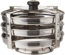 Load image into Gallery viewer, Tabakh Food Container Stackable Stainless Steel Pressure Cooker Steamer Insert Stand - For Instant Pot 6qt &amp; 8qt