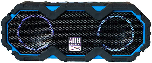 Altec Lansing IMW479 Mini LifeJacket Jolt Heavy Duty Rugged Waterproof Ultra Portable Bluetooth Speaker up to 16 Hours of Battery Life, 100FT Wireless Range and Voice Assistant