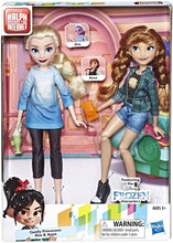 Load image into Gallery viewer, Disney Princess Ralph Breaks The Internet Movie Dolls, Elsa &amp; Anna Dolls with Comfy Clothes &amp; Accessories
