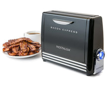 Load image into Gallery viewer, Nostalgia BCN6BK Bacon Express Crispy Bacon Grill