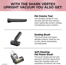 Load image into Gallery viewer, Shark AZ2002 Vertex DuoClean PowerFins Upright Vacuum with Powered Lift-Away Self-Cleaning Brushroll and HEPA Filter, 1 Quart Dust Cup Capacity, Rose Gold
