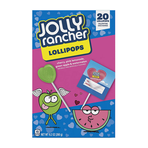 Jolly Ranchers Lollipops Valentine Exchange