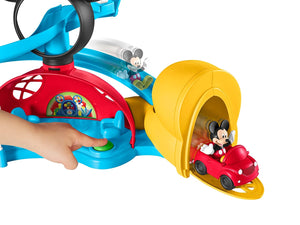 Fisher-Price Disney Junior Mickey Mouse Clubhouse Zip, Slide and Zoom Clubhouse Playset