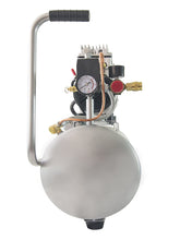 Load image into Gallery viewer, California Air Tools 8010 Ultra Quiet &amp; Oil-Free 1.0 hp Steel Tank Air Compressor, 8 gal, Silver