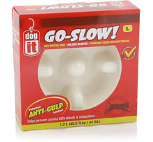 Load image into Gallery viewer, Dogit Go Slow Anti-Gulping Dog Dish, Slow Feeding Dog Bowl Suitable for Wet or Dry Food