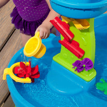 Load image into Gallery viewer, Step2 Rain Showers Splash Pond Water Table | Kids Water Play Table | 13-piece Water Toy Accessory Set