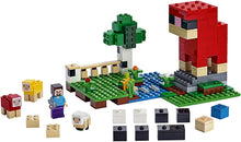 Load image into Gallery viewer, LEGO Minecraft The Wool Farm 21153 Building Kit (260 Pieces)
