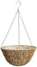 Load image into Gallery viewer, Gardman R490 Woven Rope Hanging Basket, 14&quot; Diameter