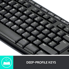 Load image into Gallery viewer, Logitech MK270 Wireless Keyboard and Mouse Combo — Keyboard and Mouse Included, Long Battery life