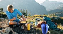 Load image into Gallery viewer, Lightahead 15 Pcs Camping Cookware Set Mess Kit Lightweight Compact &amp; Durable Kit for Camping Hiking &amp; Backpacking Outdoor Cooking