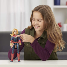 Load image into Gallery viewer, Marvel Captain Marvel Movie Photon Power Fx Captain Marvel Electronic Super Hero Doll (Ages 6 &amp; Up)