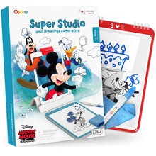 Load image into Gallery viewer, Osmo Super Studio Disney Mickey Mouse &amp; Friends: Learn To Draw Your Clubhouse Favorites &amp; Watch Them Come to Life! (Base Required)