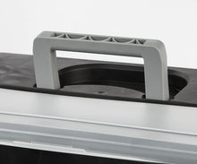 Load image into Gallery viewer, IRIS USA Letter Size Portable File Box with Organizer Lid, Black