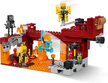 Load image into Gallery viewer, LEGO Minecraft The Blaze Bridge 21154 Building Kit (372 Pieces)