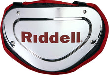 Load image into Gallery viewer, Riddell Sports Back Plate Chrome Finish, One Size Fits Most