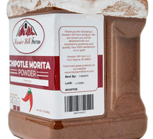 Load image into Gallery viewer, Hoosier Hill Farm Chipotle Morita Powder, 1.5 lbs. Plastic Jar