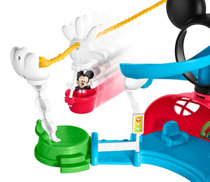 Fisher-Price Disney Junior Mickey Mouse Clubhouse Zip, Slide and Zoom Clubhouse Playset
