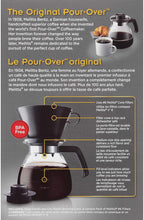 Load image into Gallery viewer, Melitta 640616 Coffee Maker, 52 oz, Glass Carafe