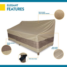 Load image into Gallery viewer, Duck Covers Elegant Patio Loveseat Cover, 70-Inch