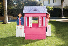 Load image into Gallery viewer, Little Tikes Cape Cottage House, Pink with Working Doors, Working Window Shutters, Flag Holder, Easy Installation Process, For Kids 2-8 Years Old