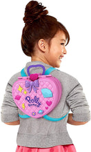 Load image into Gallery viewer, Polly Pocket Tiny is Mighty Theme Park Backpack Compact with Adjustable Straps, 2 Micro Dolls, Ice Cream Cart &amp; Rides For Ages 4 Years Old &amp; Up