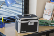 Load image into Gallery viewer, Vaultz Locking Personal Security Box, 7.75 x 7.25 x 10 Inches, Black (VZ00102-2)